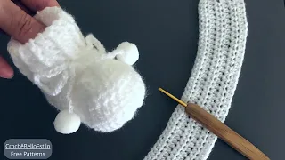 THIS SUPER EASY TECHNIQUE FOR MAKING CROCHET SHOES IS VERY SPECIAL 💎💗