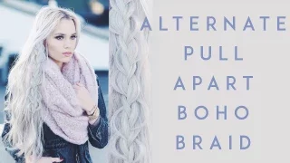 Alternate Pull Apart Boho Braid Tutorial