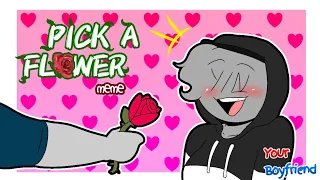 [Your Boyfriend Game] Pick A Flower 🌹 //meme animation ⚠GORE AND BLOODY⚠ 🔞 (Spoiler) HAPPY 3K SUBS 💚