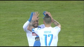 Il gol di Insigne - Bologna - Napoli 1-7 - Giornata 23 - Serie A TIM 2016/17