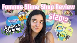 🐮AudeezSlimes & Parakeet Slimes Review / $120 of Famous Shops 🐣💖