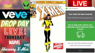 VeVe Drop Day LIVE - Uncanny X-Men #142 Marvel Comic Blindbox NFT Drop! Area 54 VIP Spot Giveaways!