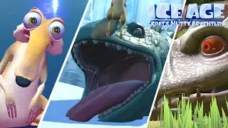 Ice Age: Scrat's Nutty Adventure All Bosses | Boss Fights  (XB1, PS4)
