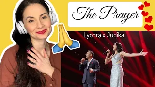 "THE PRAYER" Reaction by Lyodra and Judika (Spekta Show Top5) Indonesian Idol 2020