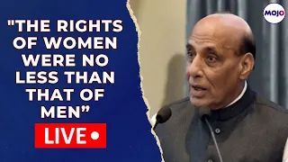 Rajnath Singh LIVE | “Concept Of Equality Is In Our Vedas,” Says Defence Minister | Delhi Univ