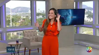 Isabele Benito dança ao vivo no SBT Rio, (25/08/2023) [MEME] 😂