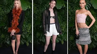 "Margot Robbie, Kristen Stewart & Lily-Rose Depp stun at Chanel's pre-Oscars dinner"