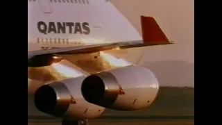 Qantas TV Ad "The biggest airline in South East Asia" 2000