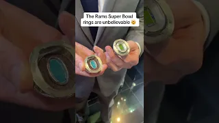 THE RAMS SUPER BOWL RINGS ARE THE BEST