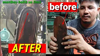 How to repair Chain Saw guide Bar