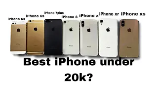 Which iPhone to buy under 20k in 2022? iPhone 5s, 6s, 7plus, 8, X, XS, Xr