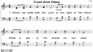 Trust & Obey || Alto/Tenor/Bass