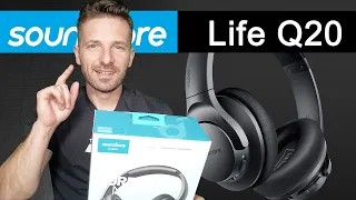 Anker Soundcore Life Q20 Noise Canceling Headphones Unboxing, Setup, and Review