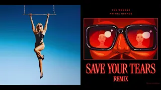 Miley Cyrus - Flowers vs. The Weeknd, Ariana Grande - Save Your Tears Remix (MASHUP)