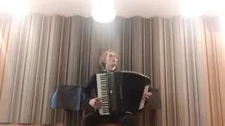 J.S.Bach Passacaglia and Fugue in C moll, BWV 582 (Savva Zihs) accordion