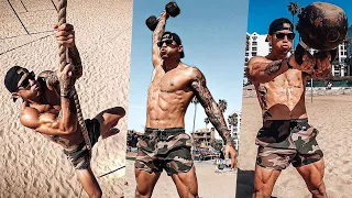 EXPLOSIVE Beach Workout | Michael Vazquez