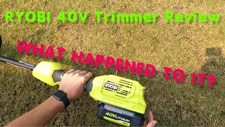 Ryobi 40V Battery Expand It Trimmer Review! | What Happened?