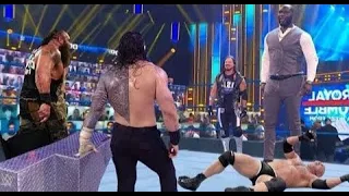 WWE SmackDown Jordan Omogbehin lose the control and destroy all superstar Drew Mcintyre Aj Styles