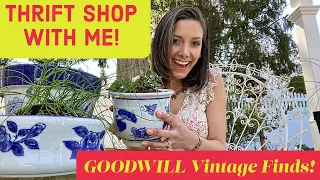 Goodwill Thrift Shopping - Spring Garden and Antique Haul