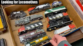 Model Train Shop Visit - Looking for Vintage Locomotives