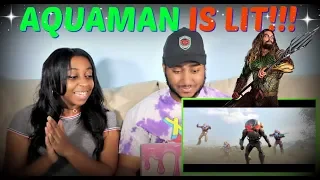 "Aquaman" Official Extended Trailer #2 REACTION!!!