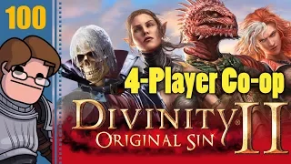 Let's Play Divinity: Original Sin 2 Four Player Co-op Part 100 - The Wellspring