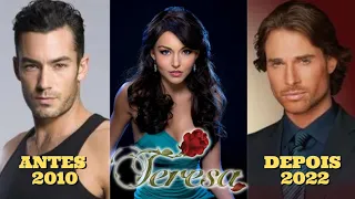 🔴ANTES E DEPOIS DOS ATORES DA NOVELA TEREZA 12 ANOS DEPOIS I 2010 - 2022