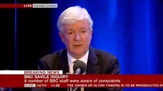 Lord Hall at Dame Janet Smith press conference - part 5/5