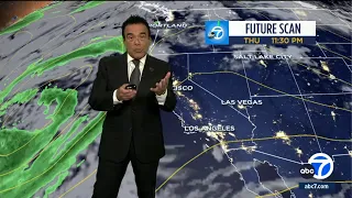 SoCal forecast: A few nice days ahead but more rain showing up soon