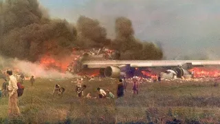 Tenerife airport disaster (KLM Flight 4805 & Pan Am Flight 1736) Aftermath Footage(s)