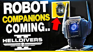 Helldivers 2 ROBOT COMPANIONS? & Unlimited Grenade Glitch!