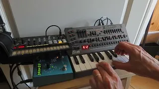 Roland JD-08 & Korg Volca Beats with Strymon Big Sky song Reflections of Two 12.5.2023