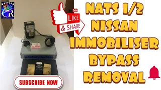 NATS 1/2 Alarm Immobiliser system bypass removal Nissan #nissan #mechanic #almera #gti