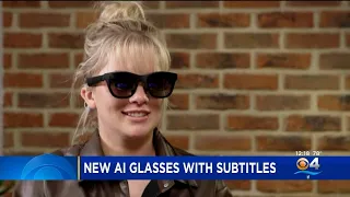 A.I.-Powered Sunglasses Caption Real Life Conversations For The Hearing Impaired