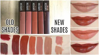 Maybelline SuperStay Matte Ink Liquid Lipsticks Coffee Edition || Lip Swatches & Review