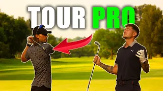 Can I Beat a TOUR PRO at his home golf club???