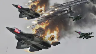 The world is shocked! when Russian Su-34 pilots shot down 14 US F-18 fighters, Arma3