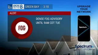 Local on the 8s: Green Bay, WI w/ Dense Fog Advisory @ 5/9/23