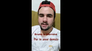 Por Te Amar Demais - Bruno e Marrone ( cover Felippe Marques )