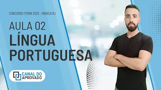 LINGUA PORTUGUESA #02 - CONCURSO MARICÁ RJ - FEMAR - FAZENDA NITERÓI - COSEAC/UFF - CURSO GRATUITO