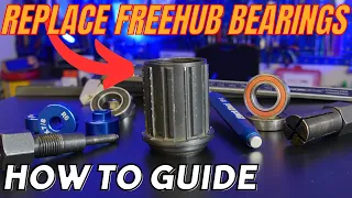 How To Replace Freehub Cartridge Bearings and Service - Road Bike Maintenance