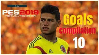 Pes 2019 - Best Goals Compilation - Saves & Skills #10 - PS4 - HD