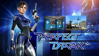 Perfect Dark| Emulador N64 Gameplay | Mission: Central-Extraction • Carrington Villa {Agent}