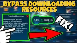 Tutorial how to download | mobile legends resources fast by | Cychie.