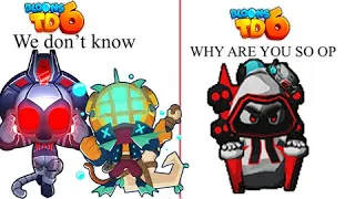 BTD6 TOWERS MEET ALL ? TOWERS