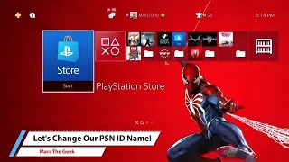 Let's Change our PSN ID Name! (How-To)