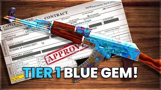 I Hit the TIER 1 StatTrak™ FN Blue Gem!