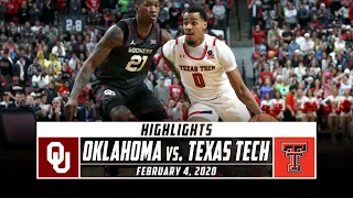 Oklahoma vs. Texas Tech Basketball Highlights (2019-20)