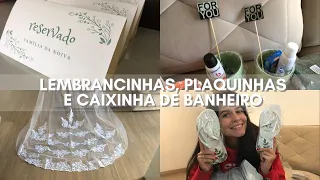 PREPARATIVOS PARA O CASAMENTO