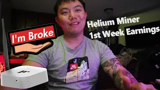 Finestra Helium Miner 1 Week Earnings